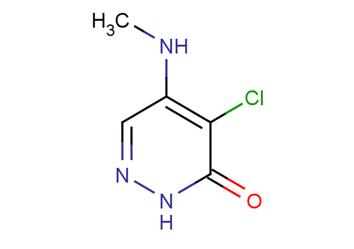 4-chloro-5-(methylamino)-2,3-dihydropyridazin-3-one