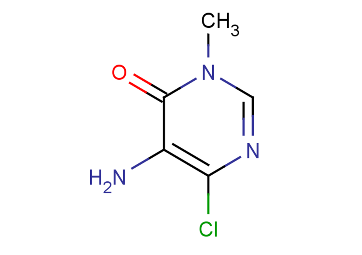 5-amino-6-chloro-3-methyl-3,4-dihydropyrimidin-4-one