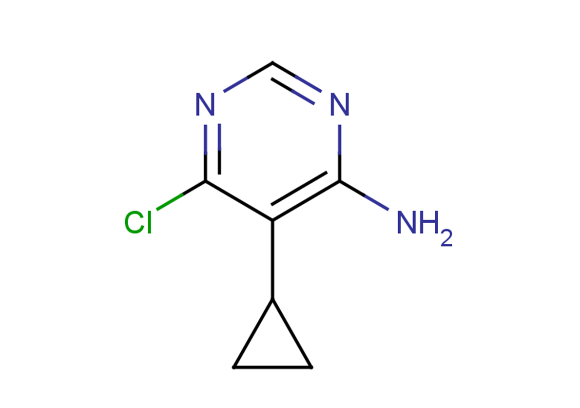 6-chloro-5-cyclopropylpyrimidin-4-amine