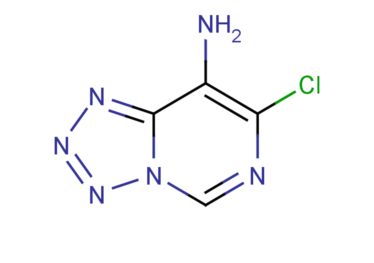 7-chloro-[1,2,3,4]tetrazolo[1,5-c]pyrimidin-8-amine