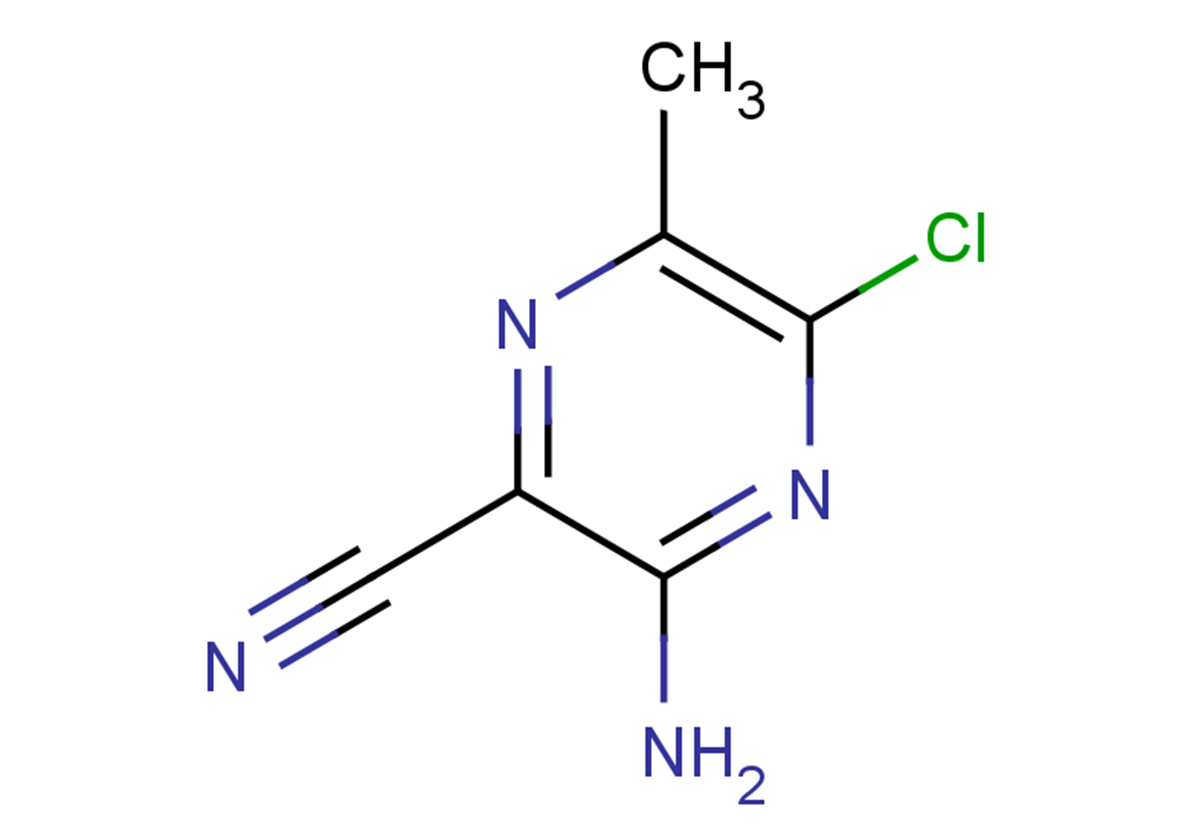 3-amino-5-chloro-6-methylpyrazine-2-carbonitrile