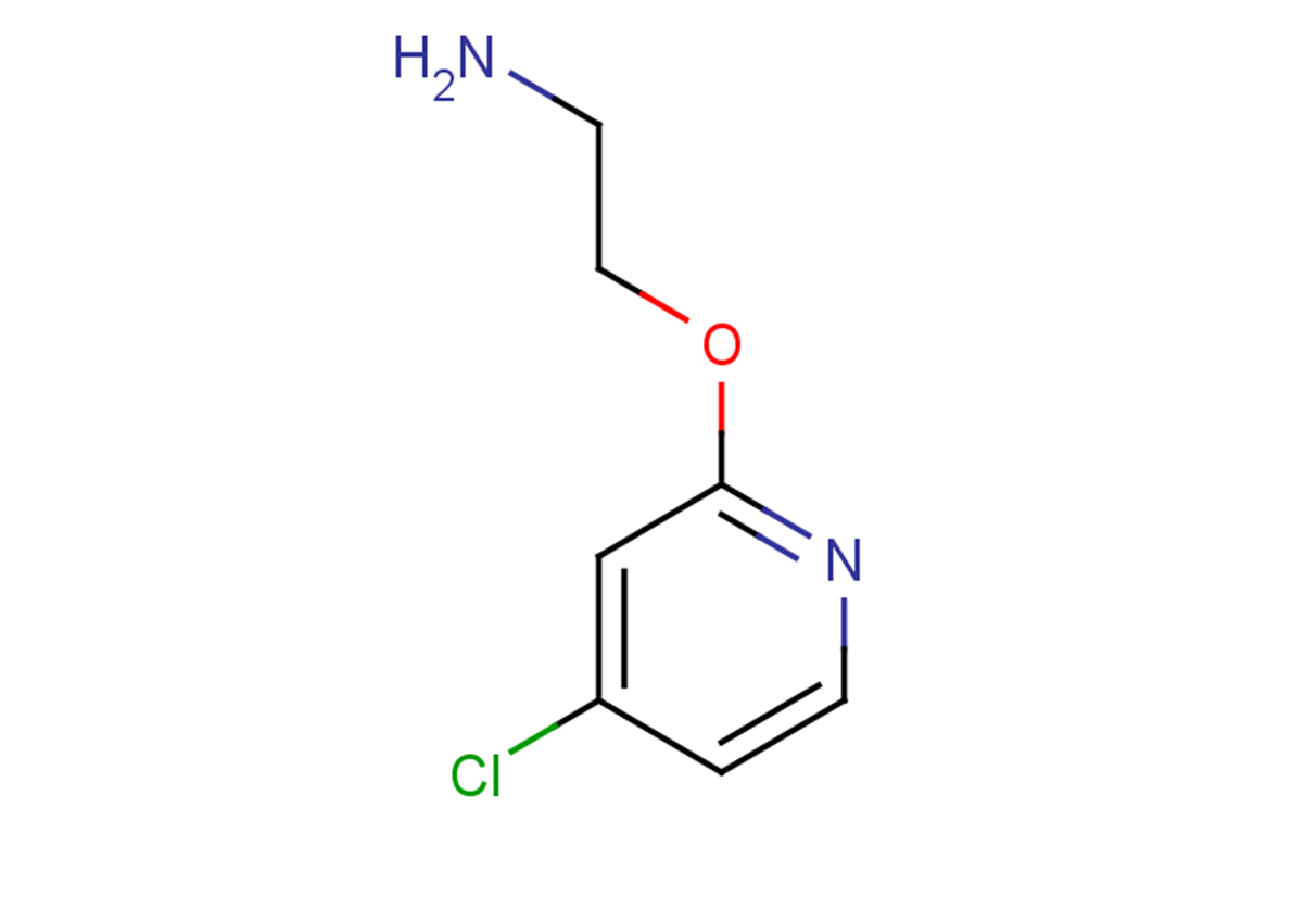 2-(2-aminoethoxy)-4-chloropyridine