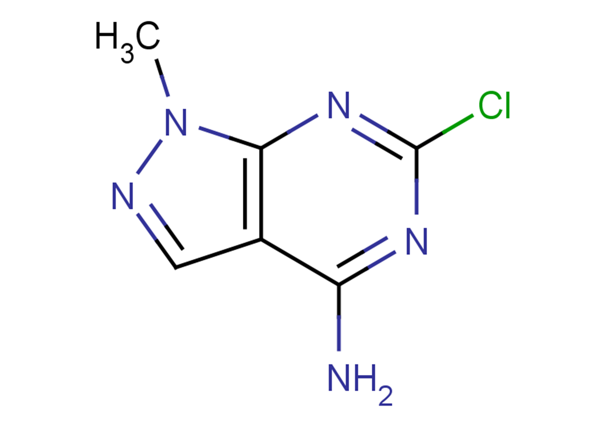 6-chloro-1-methyl-1H-pyrazolo[3,4-d]pyrimidin-4-amine