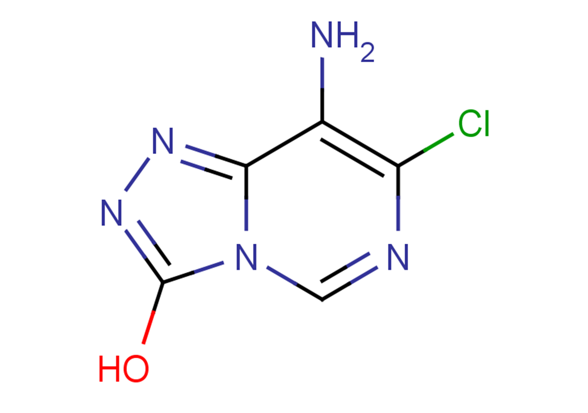 8-amino-7-chloro-[1,2,4]triazolo[4,3-c]pyrimidin-3-ol