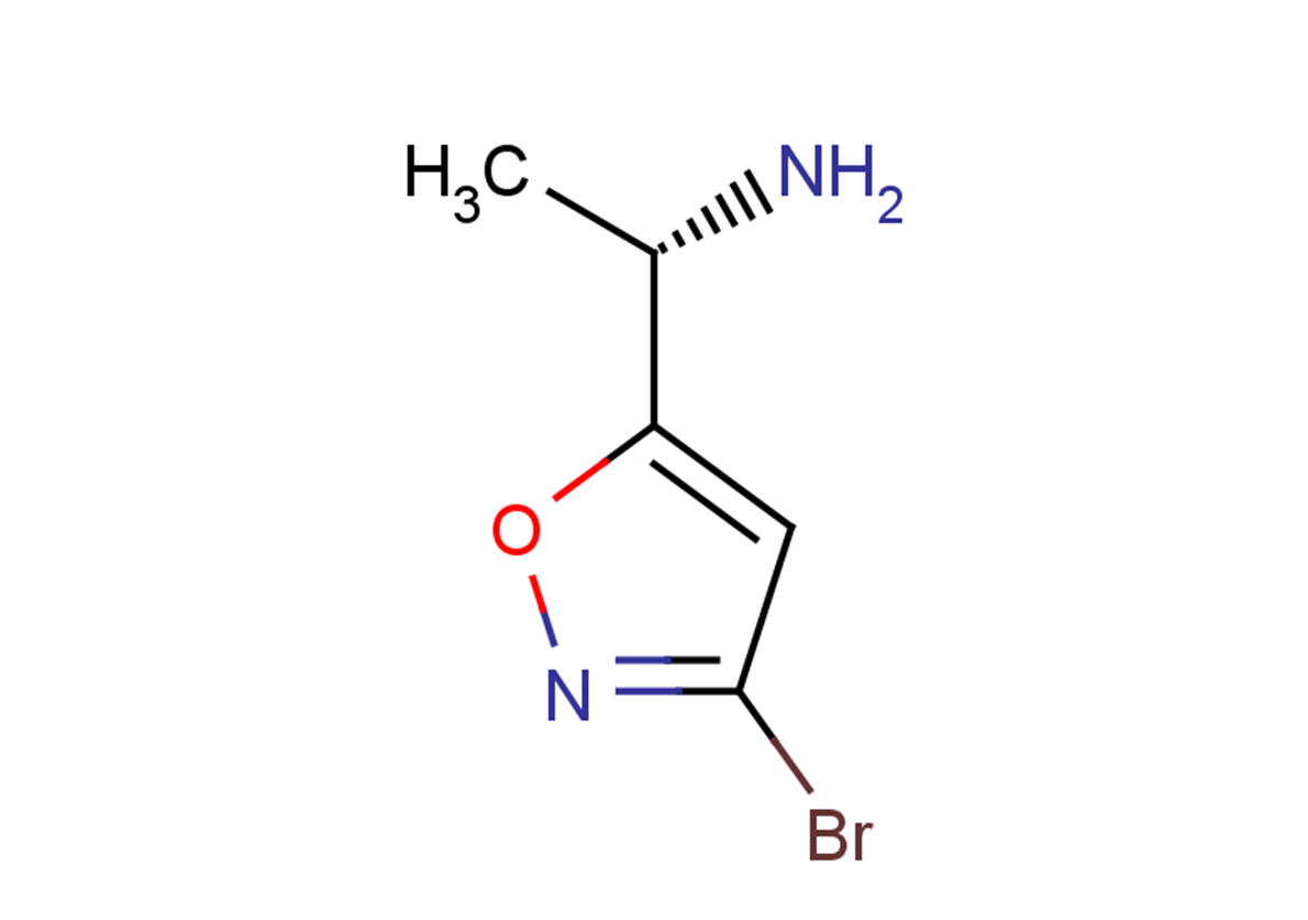(1S)-1-(3-bromo-1,2-oxazol-5-yl)ethan-1-amine