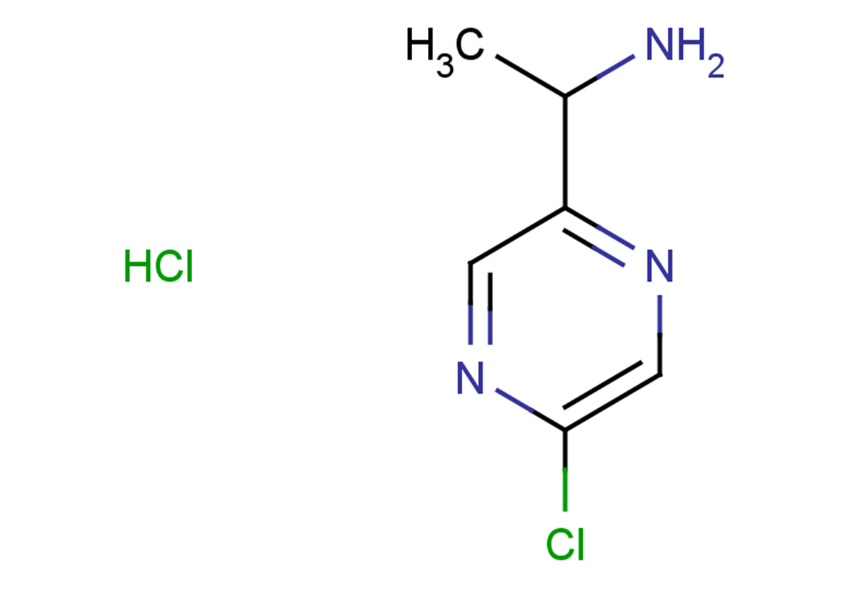 1-(5-chloropyrazin-2-yl)ethan-1-amine hydrochloride