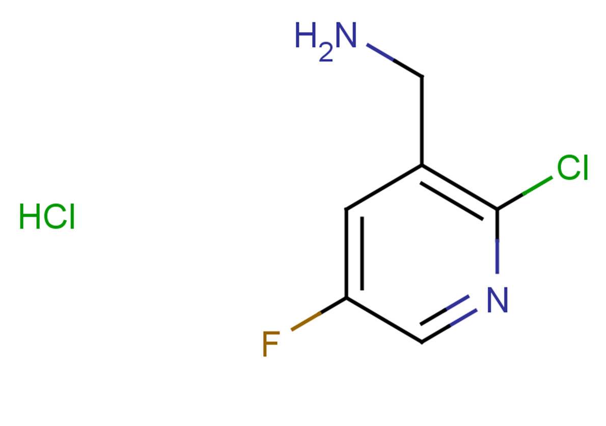 (2-chloro-5-fluoropyridin-3-yl)methanamine hydrochloride