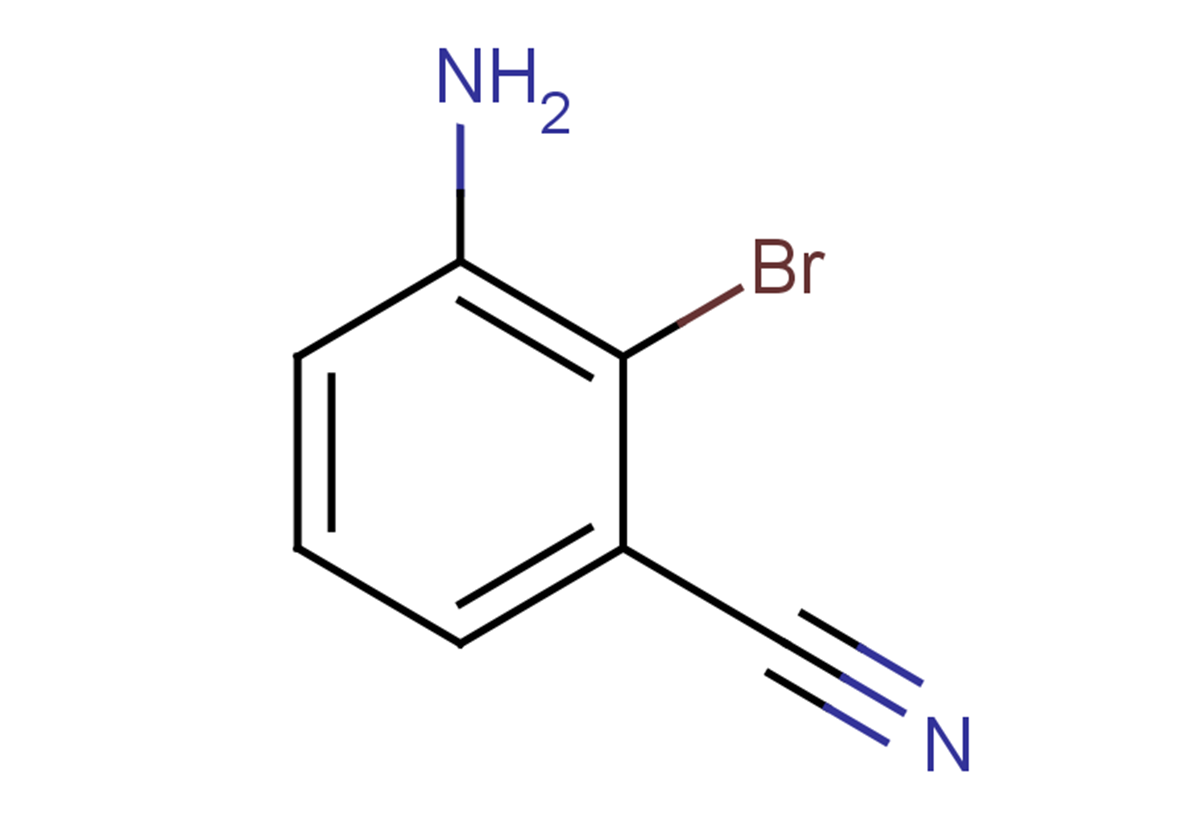 3-amino-2-bromobenzonitrile