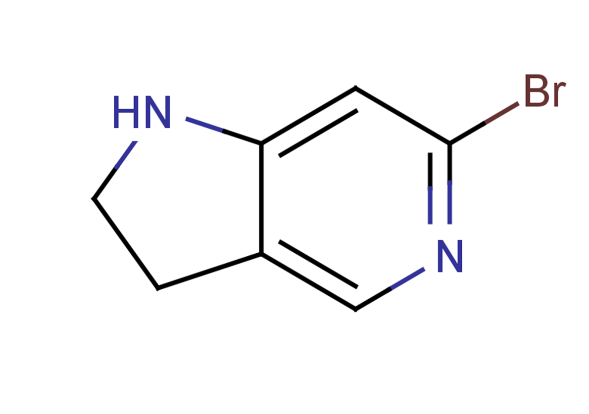 6-bromo-1H,2H,3H-pyrrolo[3,2-c]pyridine