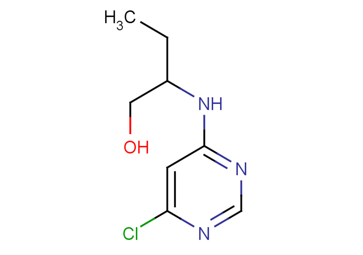 2-[(6-chloropyrimidin-4-yl)amino]butan-1-ol
