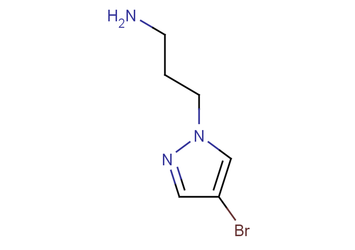 3-(4-bromo-1H-pyrazol-1-yl)propan-1-amine