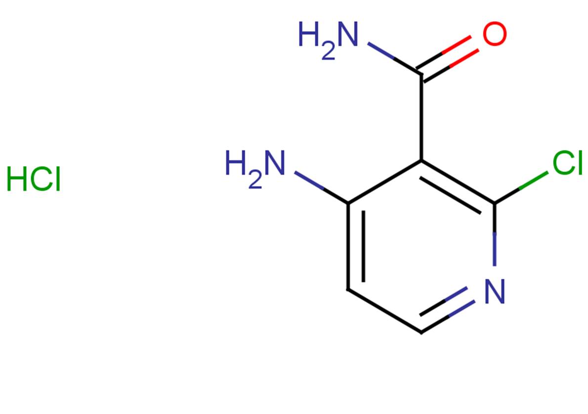 4-amino-2-chloropyridine-3-carboxamide hydrochloride