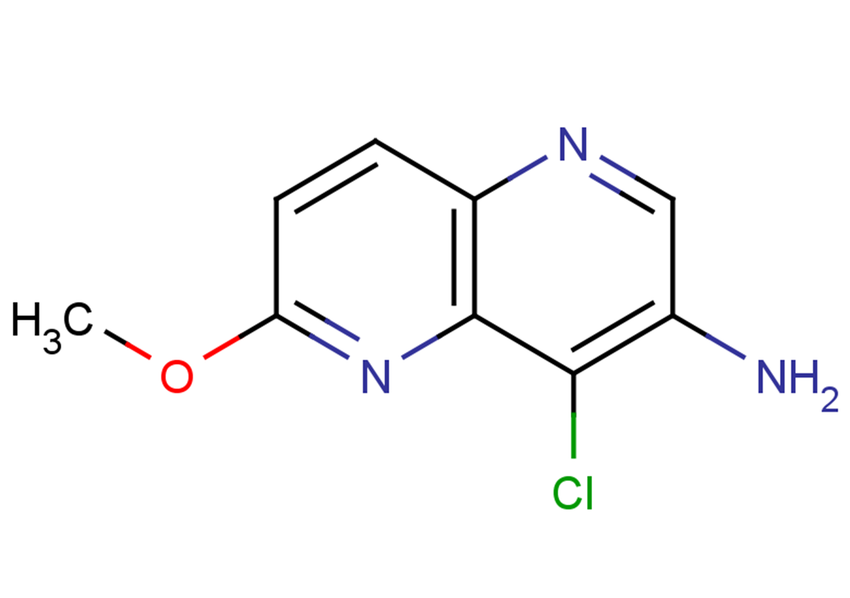 4-chloro-6-methoxy-1,5-naphthyridin-3-amine