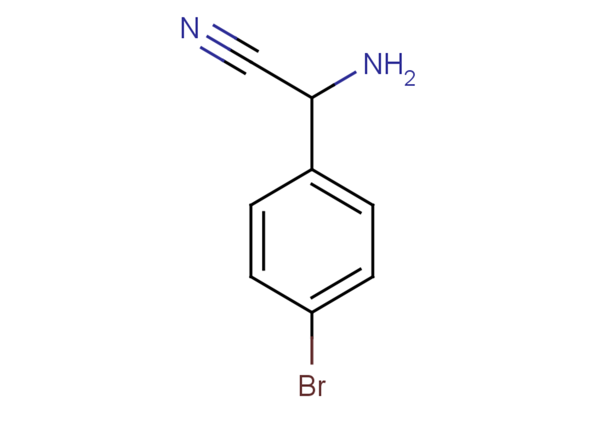 2-amino-2-(4-bromophenyl)acetonitrile