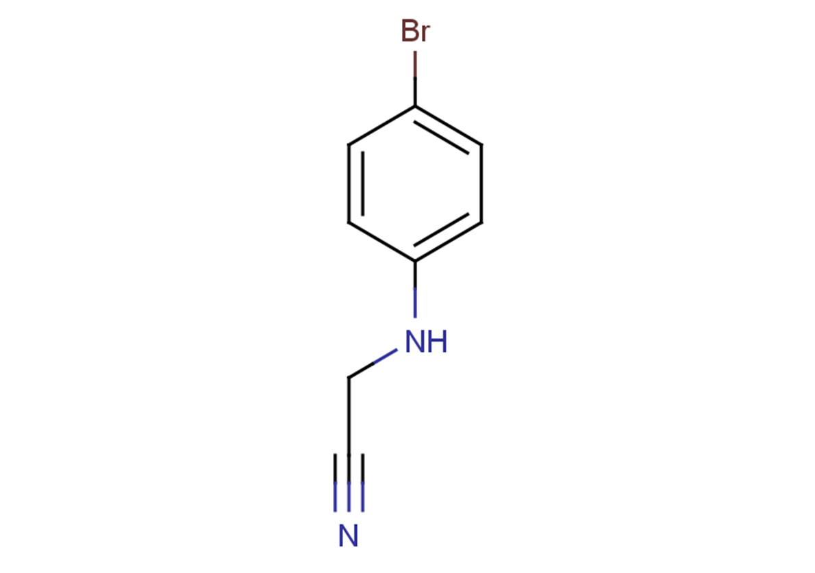 2-[(4-bromophenyl)amino]acetonitrile