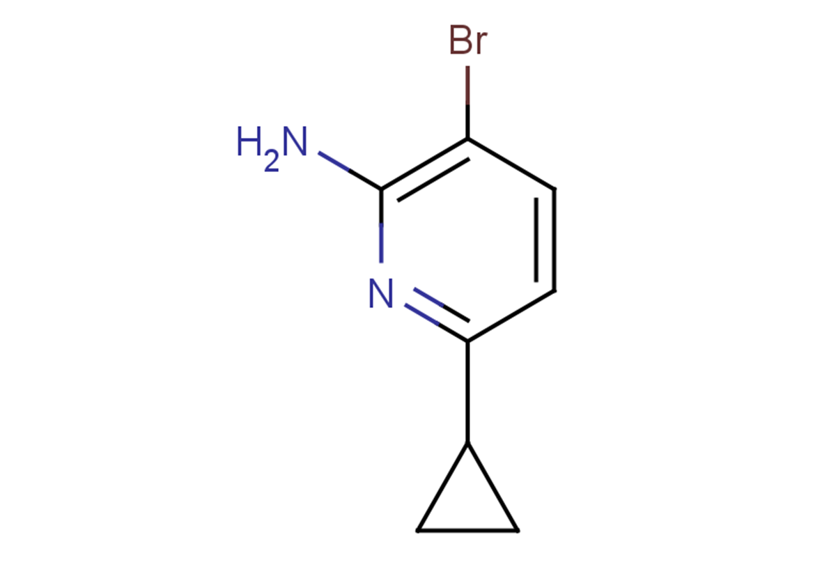 3-bromo-6-cyclopropylpyridin-2-amine