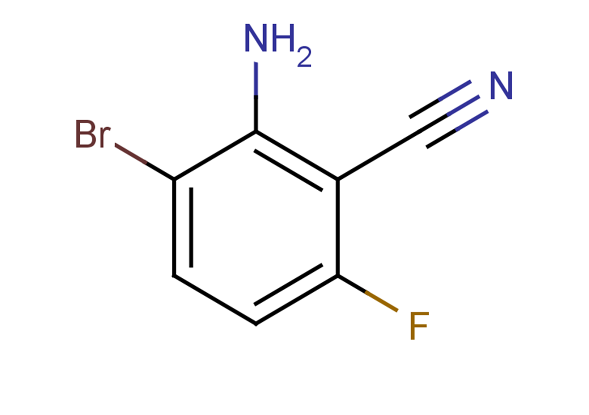 2-amino-3-bromo-6-fluorobenzonitrile