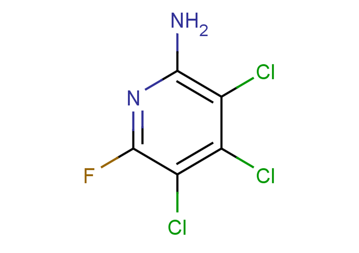 3,4,5-trichloro-6-fluoropyridin-2-amine