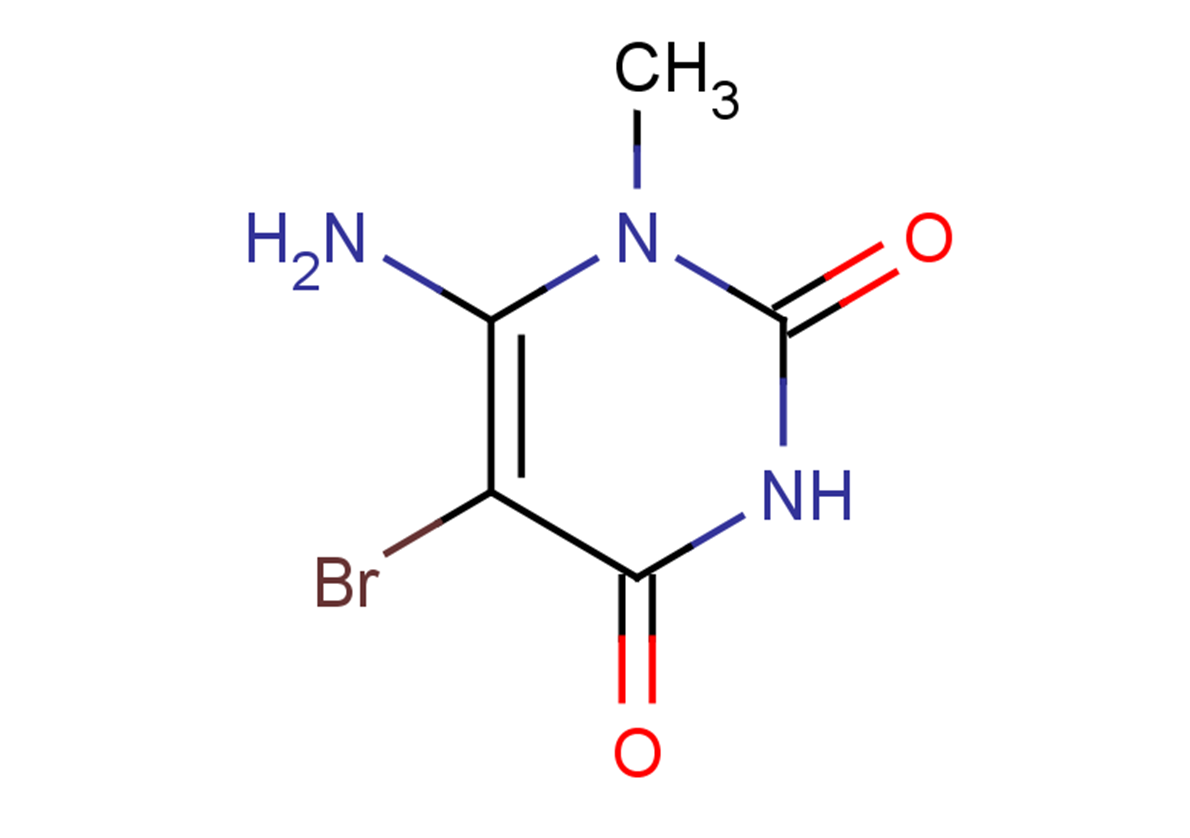 6-amino-5-bromo-1-methyl-1,2,3,4-tetrahydropyrimidine-2,4-dione