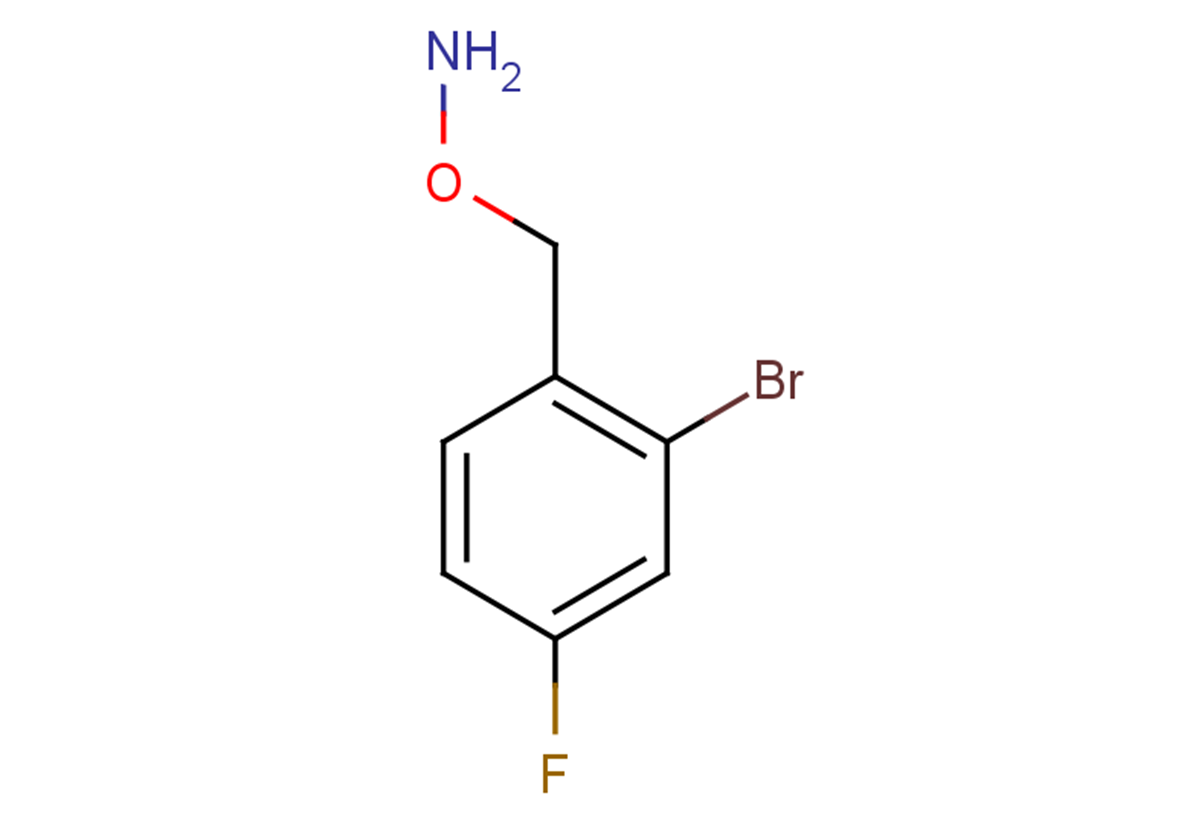O-[(2-bromo-4-fluorophenyl)methyl]hydroxylamine