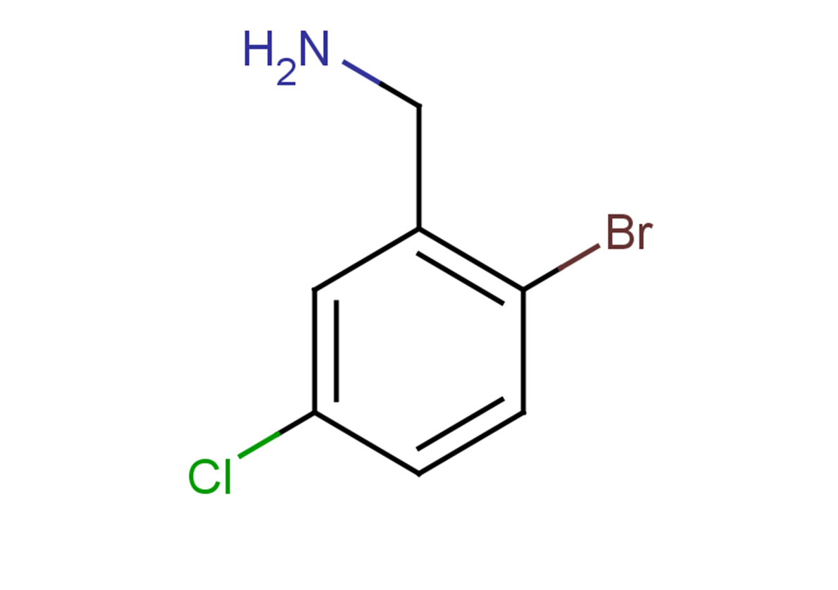 (2-bromo-5-chlorophenyl)methanamine