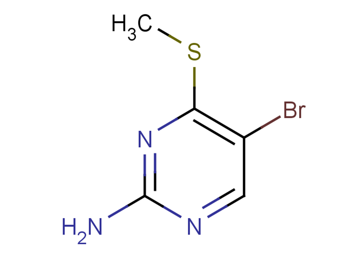 5-bromo-4-(methylsulfanyl)pyrimidin-2-amine