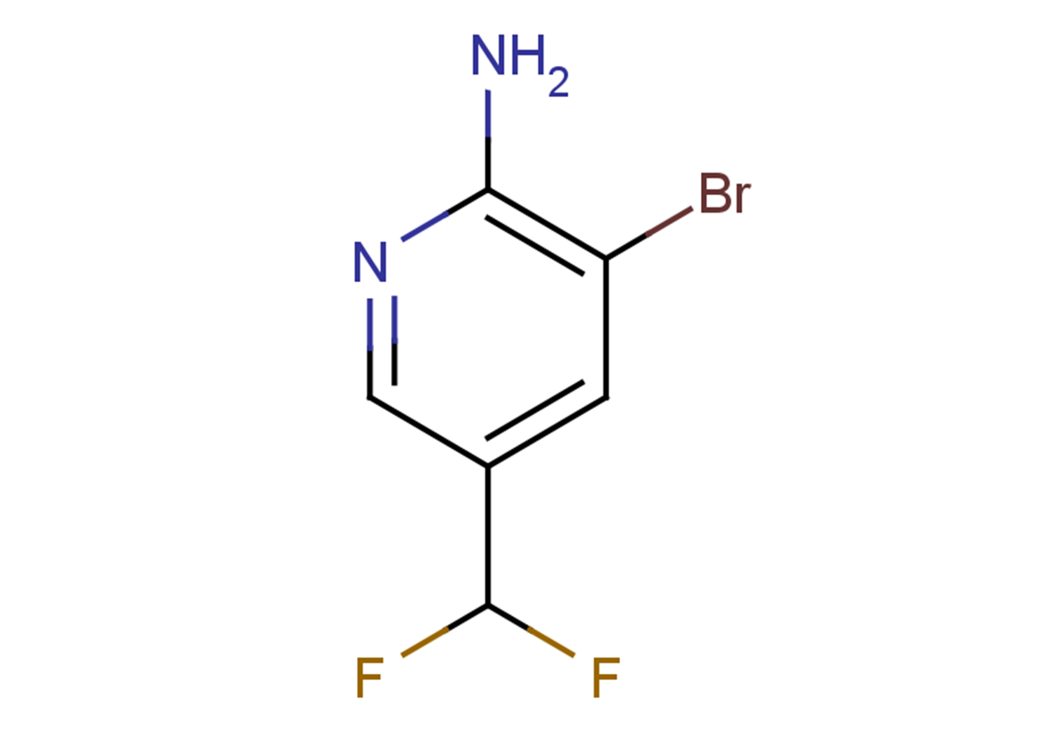 3-bromo-5-(difluoromethyl)pyridin-2-amine