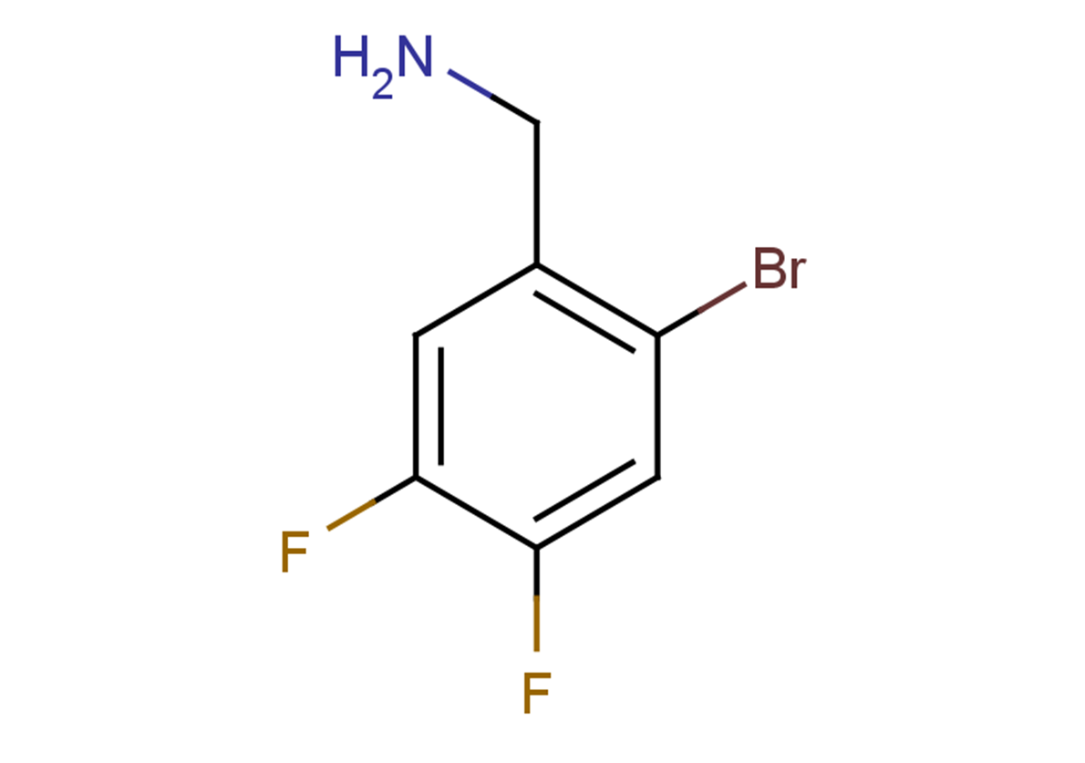 (2-bromo-4,5-difluorophenyl)methanamine
