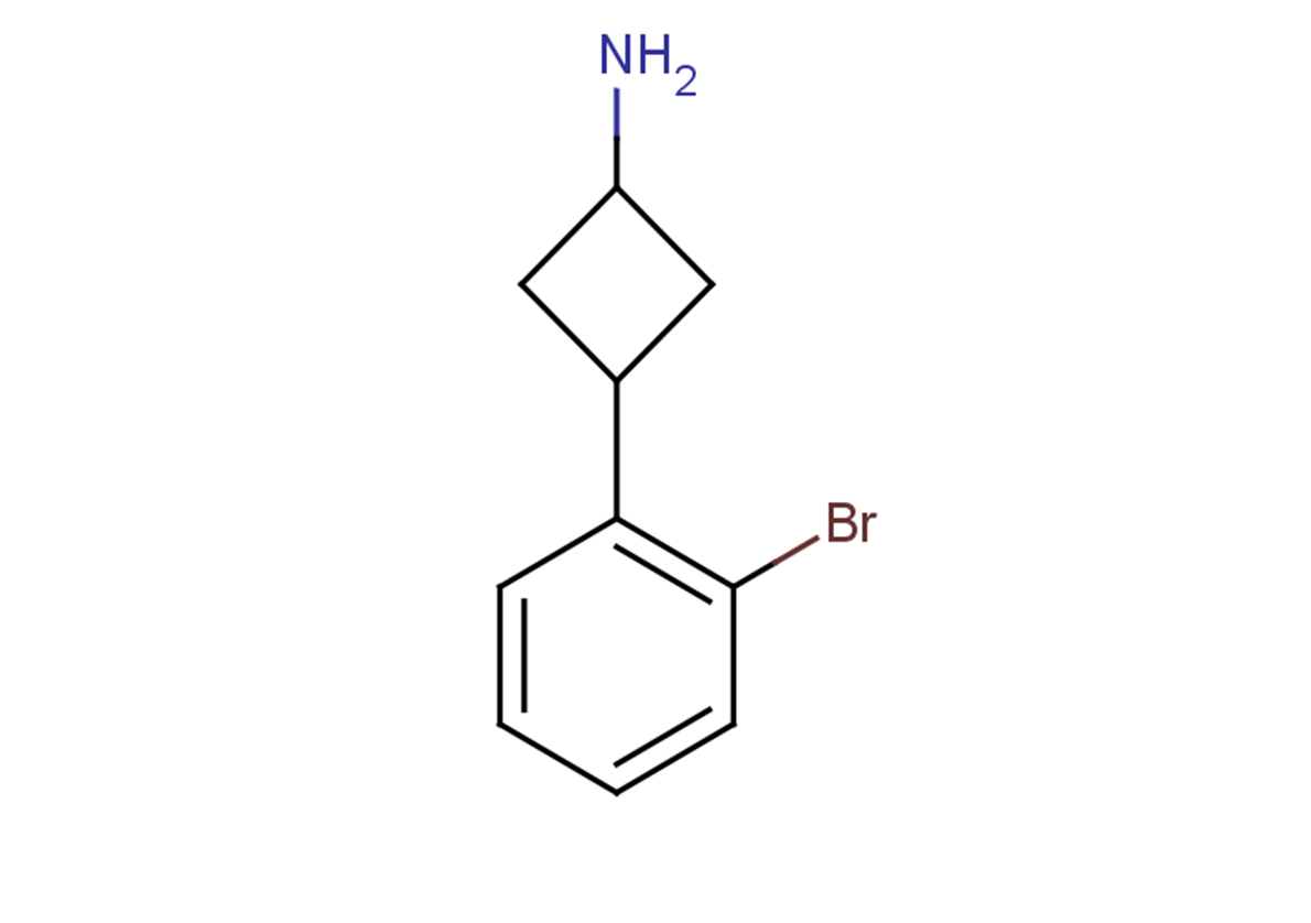 3-(2-bromophenyl)cyclobutan-1-amine