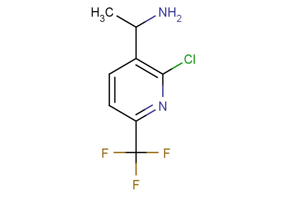 1-[2-chloro-6-(trifluoromethyl)pyridin-3-yl]ethan-1-amine