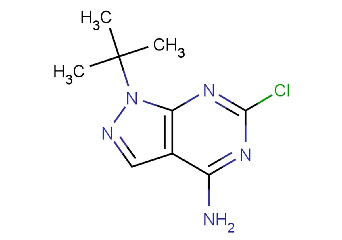 1-tert-butyl-6-chloro-1H-pyrazolo[3,4-d]pyrimidin-4-amine