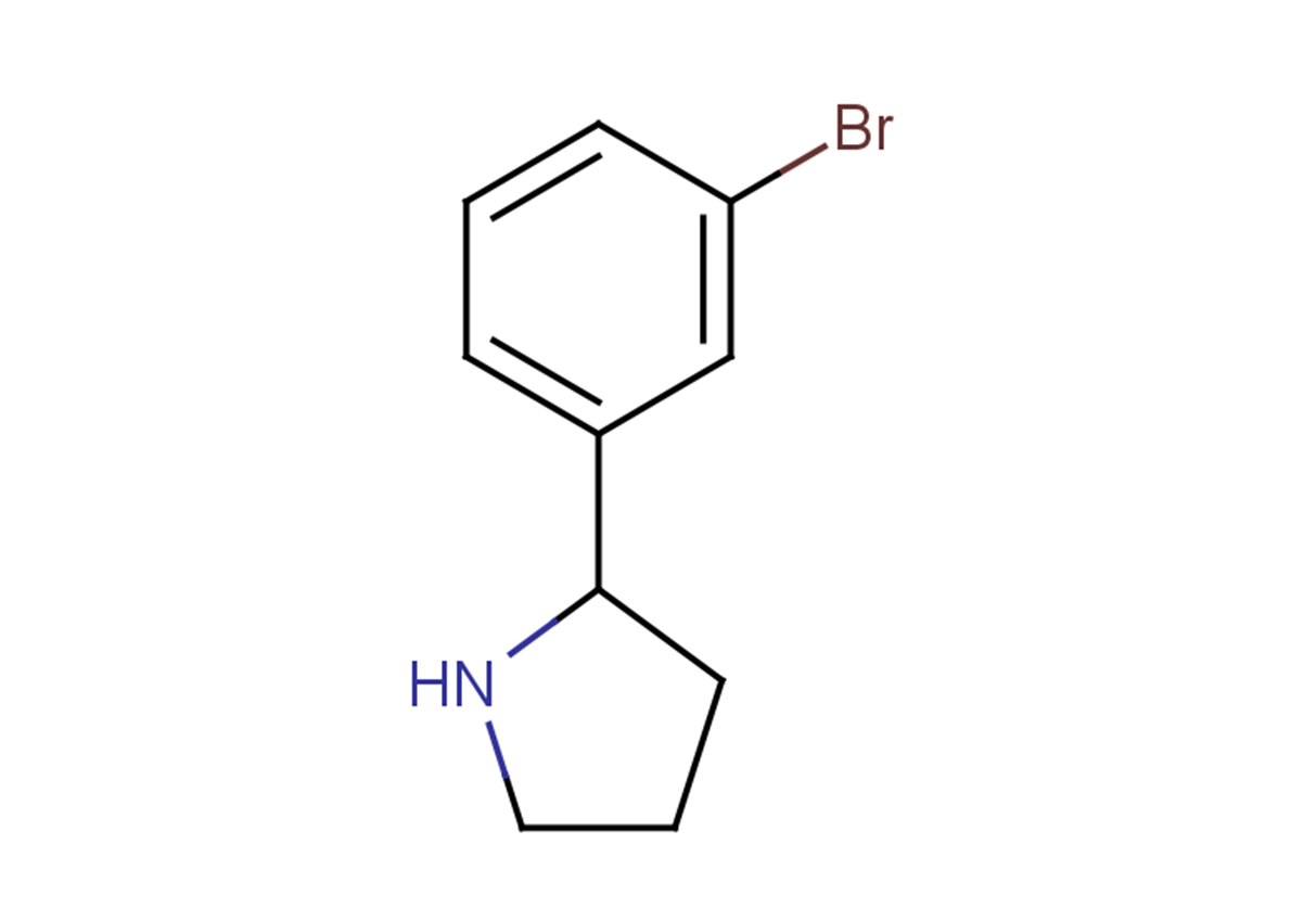 2-(3-bromophenyl)pyrrolidine