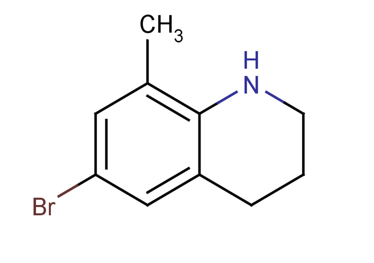 6-bromo-8-methyl-1,2,3,4-tetrahydroquinoline