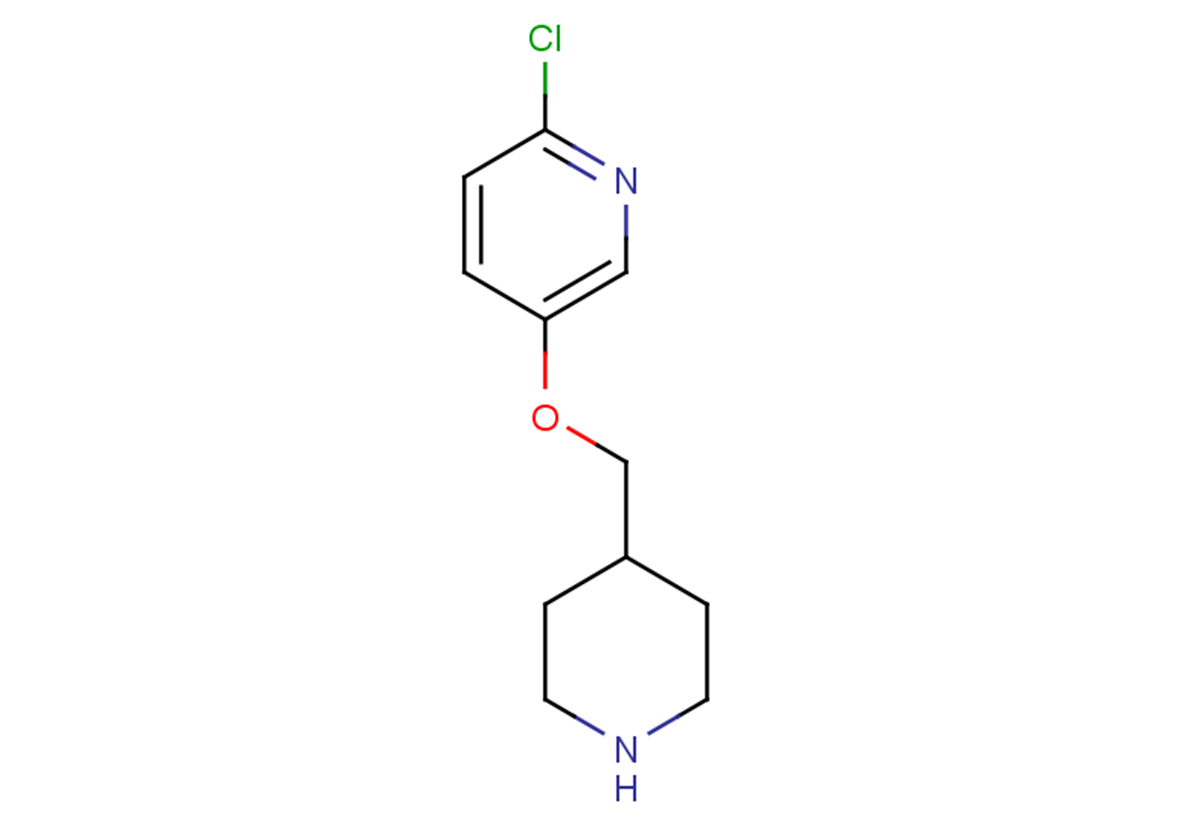 2-chloro-5-(piperidin-4-ylmethoxy)pyridine