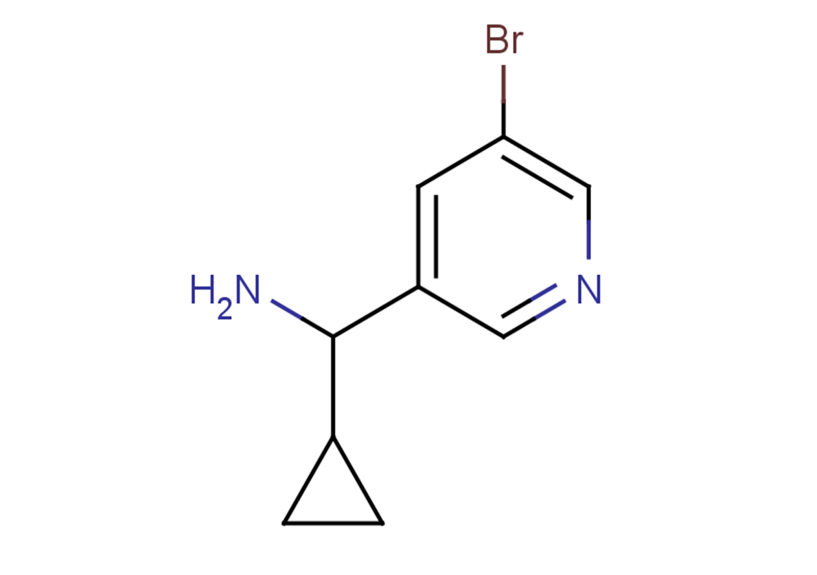 (5-bromopyridin-3-yl)(cyclopropyl)methanamine