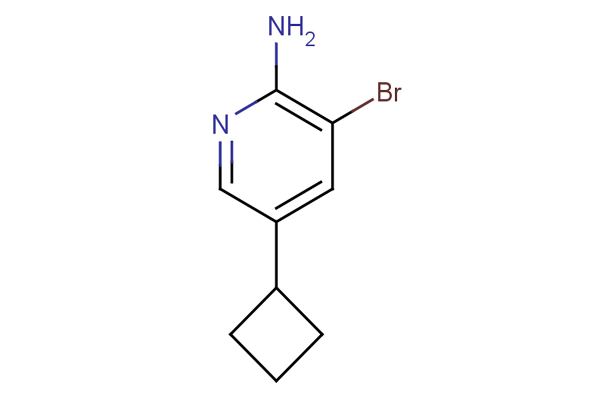 3-bromo-5-cyclobutylpyridin-2-amine