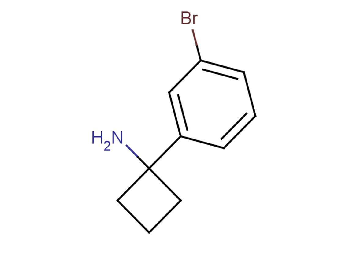 1-(3-bromophenyl)cyclobutan-1-amine