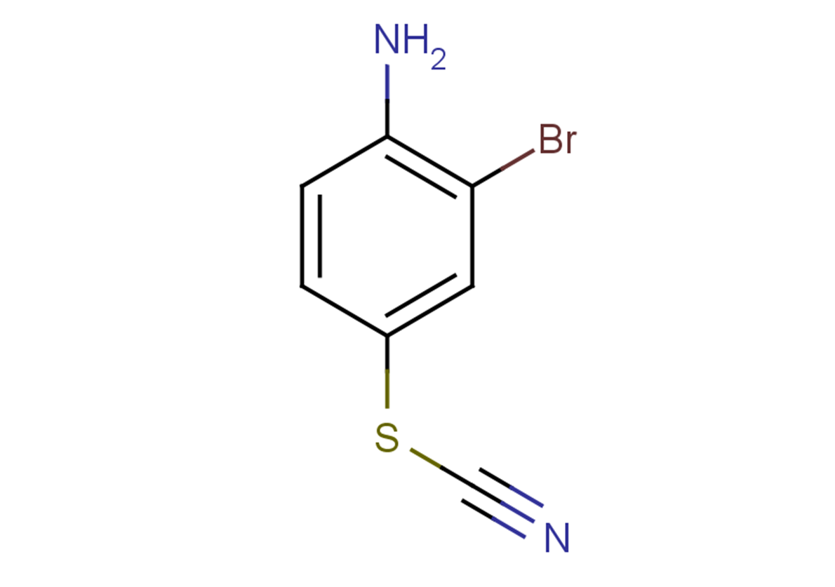 [(4-amino-3-bromophenyl)sulfanyl]formonitrile