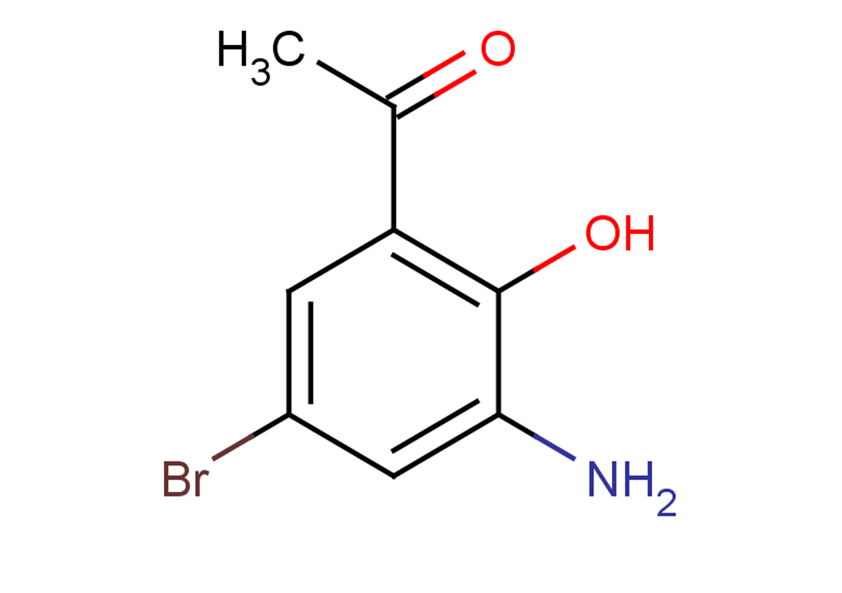 1-(3-amino-5-bromo-2-hydroxyphenyl)ethan-1-one