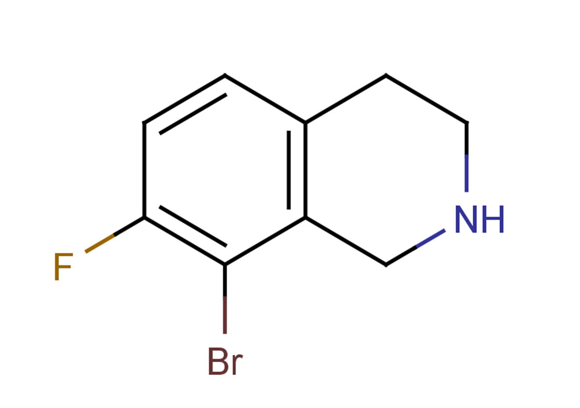 8-bromo-7-fluoro-1,2,3,4-tetrahydroisoquinoline