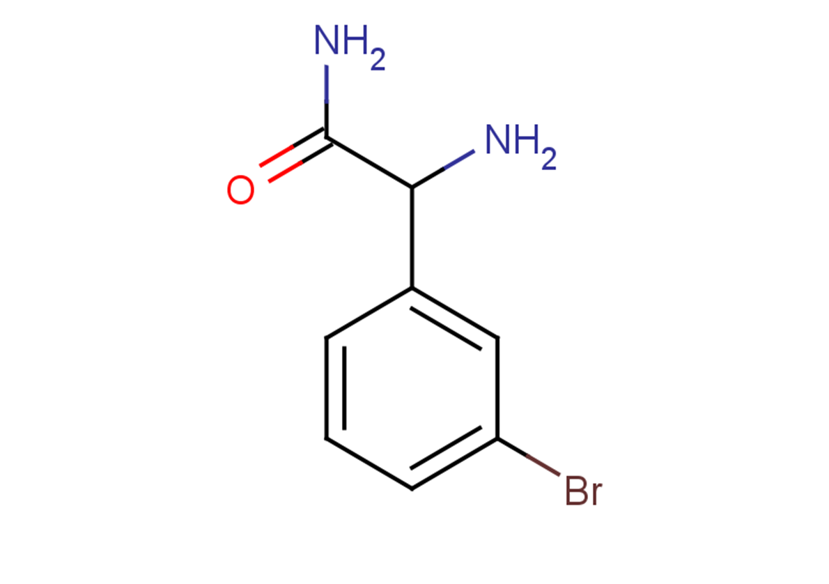 2-amino-2-(3-bromophenyl)acetamide