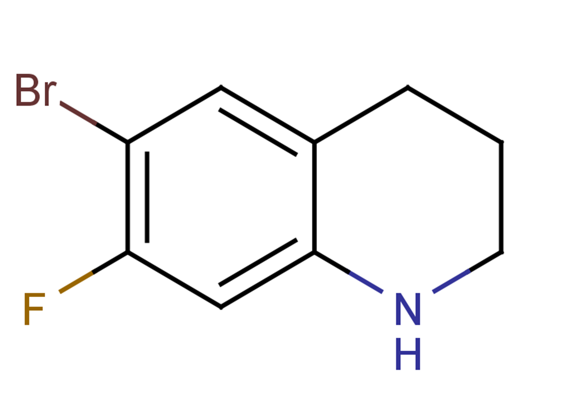 6-bromo-7-fluoro-1,2,3,4-tetrahydroquinoline