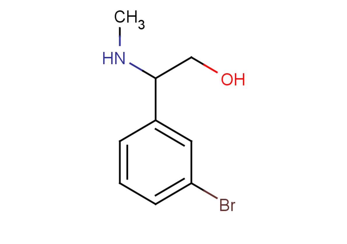 2-(3-bromophenyl)-2-(methylamino)ethan-1-ol