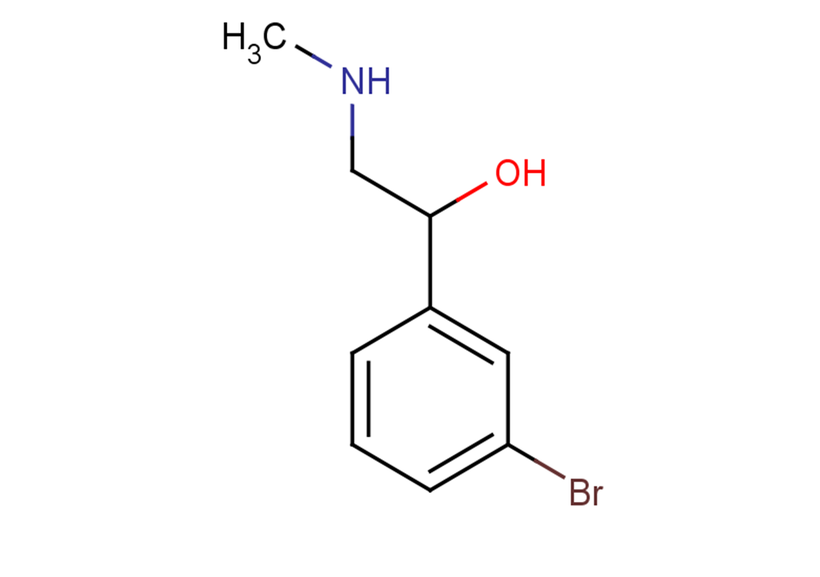 1-(3-bromophenyl)-2-(methylamino)ethan-1-ol