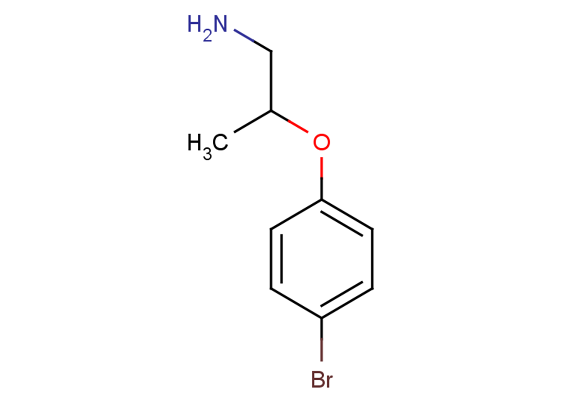 1-[(1-aminopropan-2-yl)oxy]-4-bromobenzene
