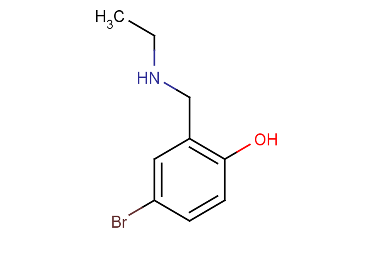 4-bromo-2-[(ethylamino)methyl]phenol