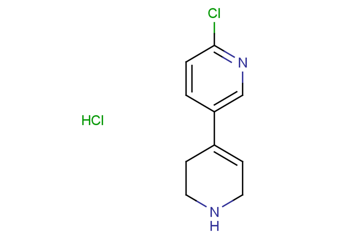 2-chloro-5-(1,2,3,6-tetrahydropyridin-4-yl)pyridine hydrochloride