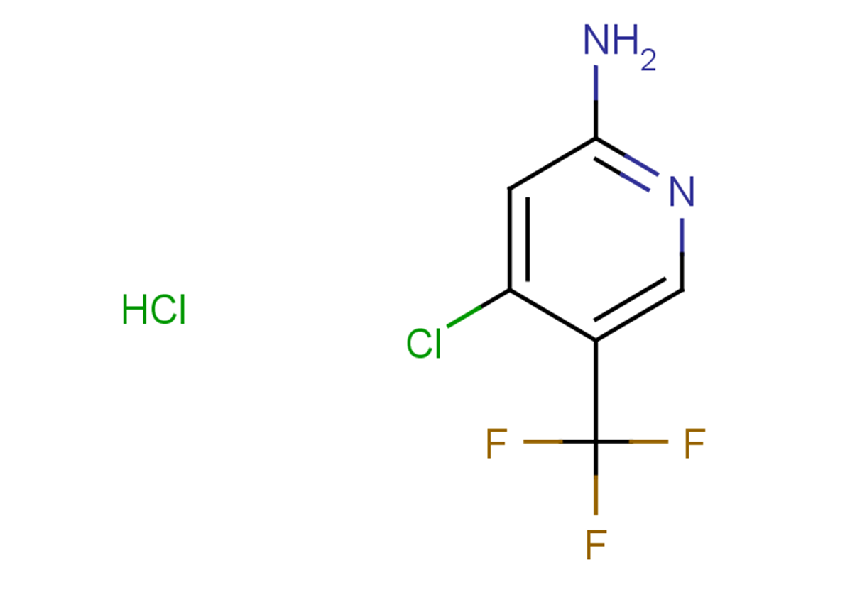 4-chloro-5-(trifluoromethyl)pyridin-2-amine hydrochloride