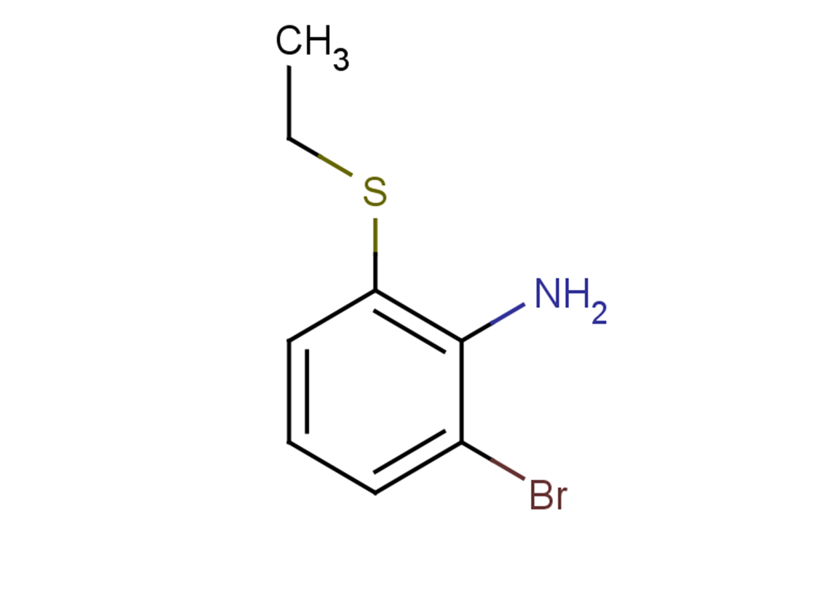 2-bromo-6-(ethylsulfanyl)aniline