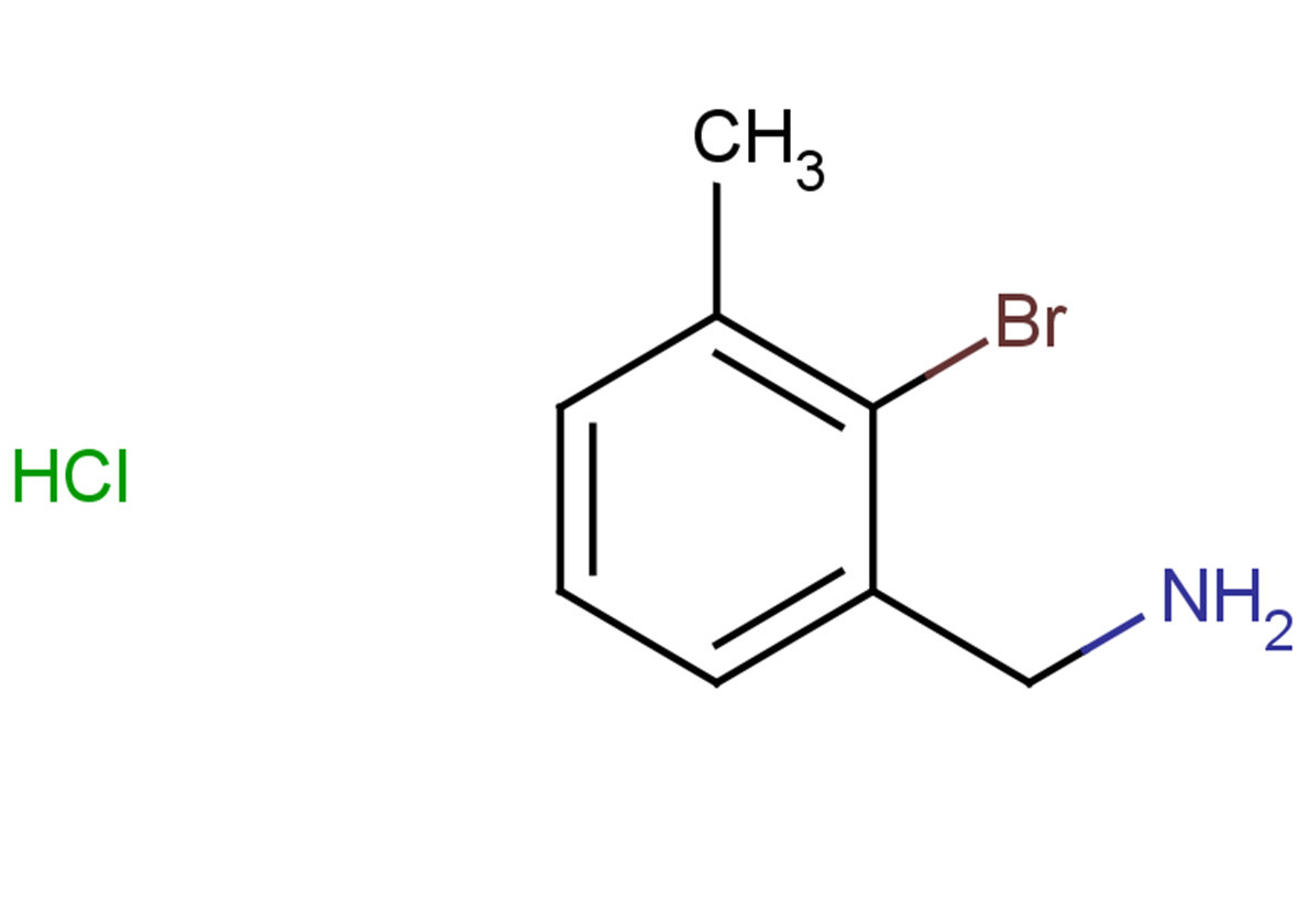 (2-bromo-3-methylphenyl)methanamine hydrochloride